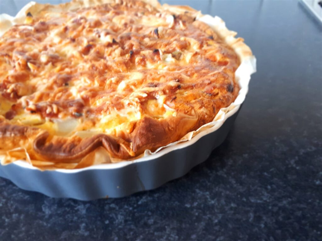 Quiche met witloof en ham